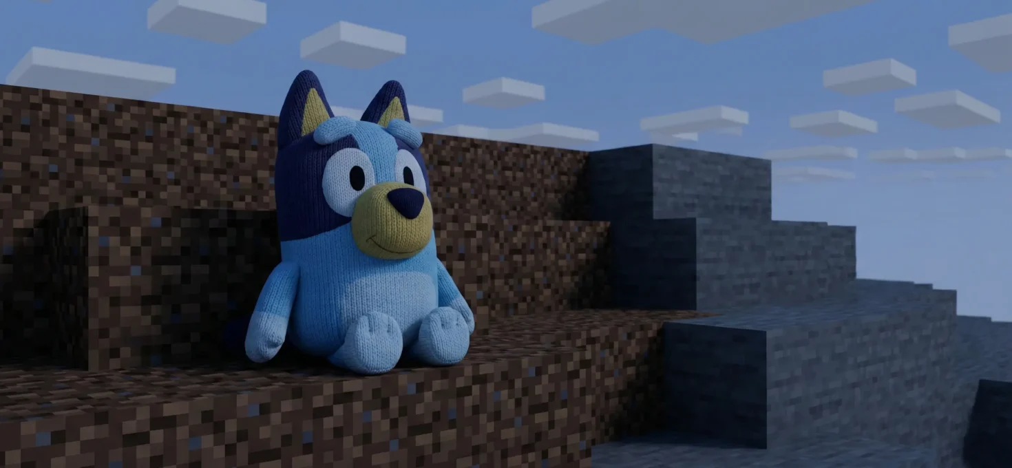 Bluey en Minecraft: Un Caballo de Troya para la infancia que debería indignarnos a todos