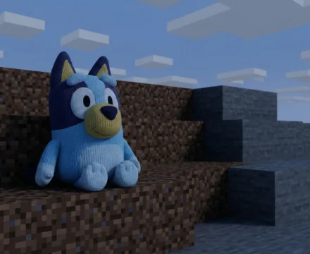 bluey x minecraft reflexion educativa