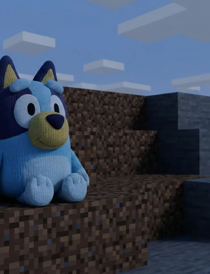 Bluey en Minecraft: Un Caballo de Troya para la infancia que debería indignarnos a todos