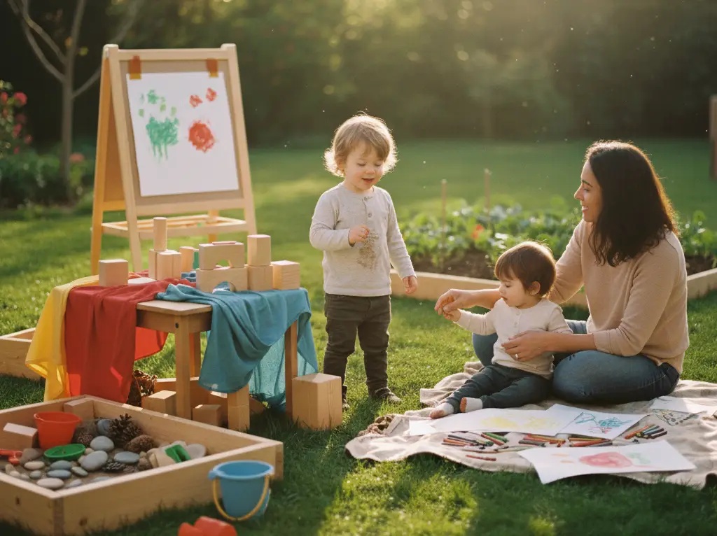 El ocio de un niño pequeño no está en una pantalla