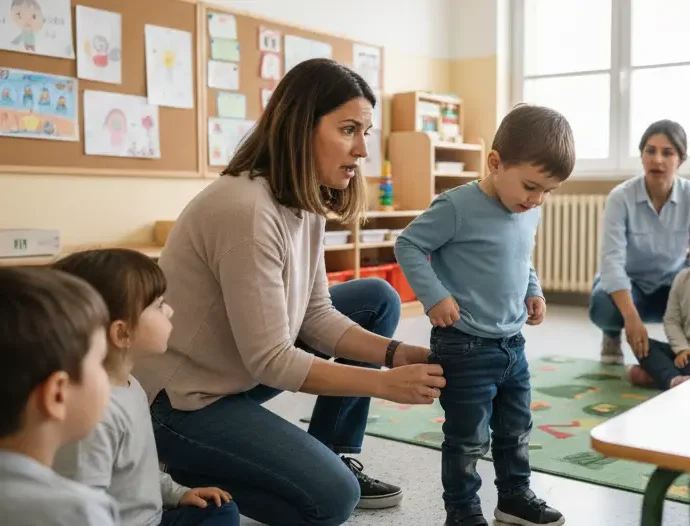 Docentes alertan: cada vez más niños llegan al colegio sin autonomía básica al iniciar la escolarización