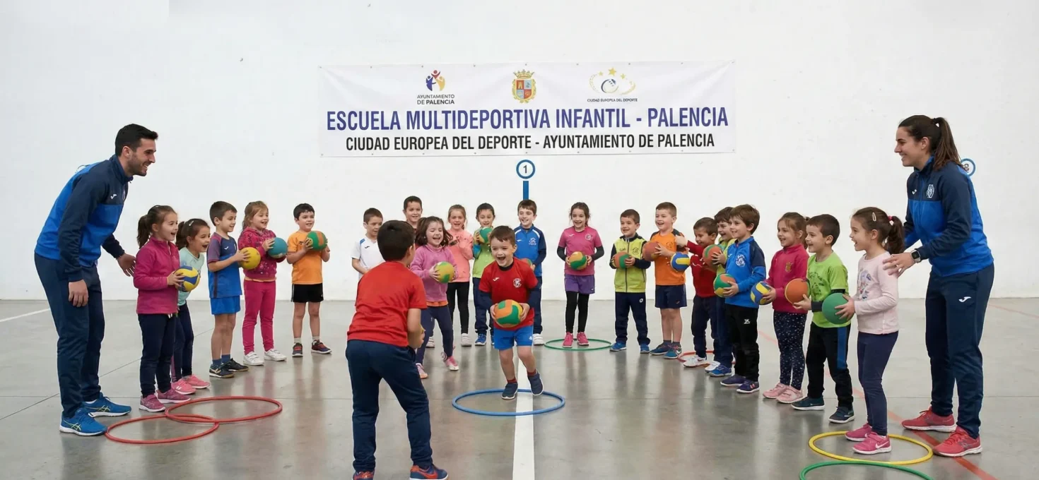 Palencia impulsa una Escuela Multideportiva Infantil para apoyar el desarrollo integral de los más pequeños