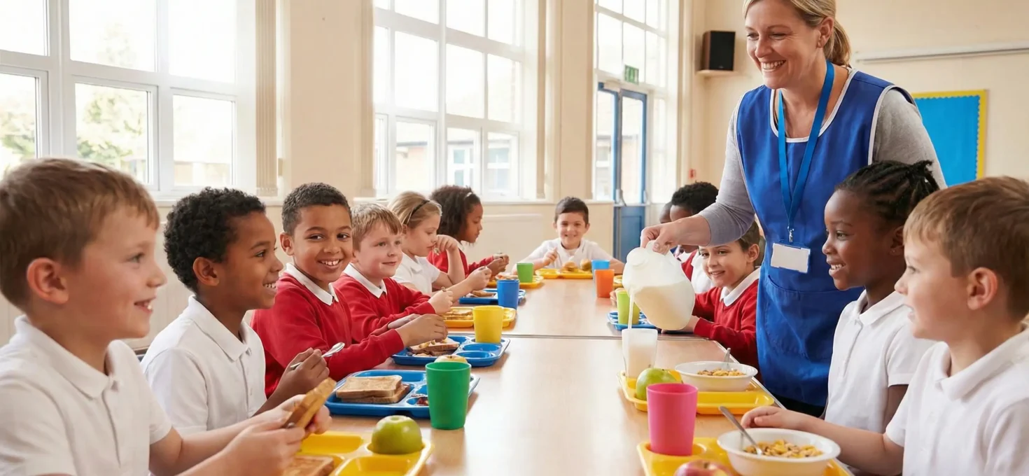 El Reino Unido expande los clubes de desayuno escolar para beneficiar a 300 000 niños