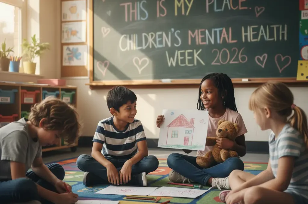 Semana De La Salud Mental Infantil 2026 en Reino Unido: ¿qué se está celebrando?