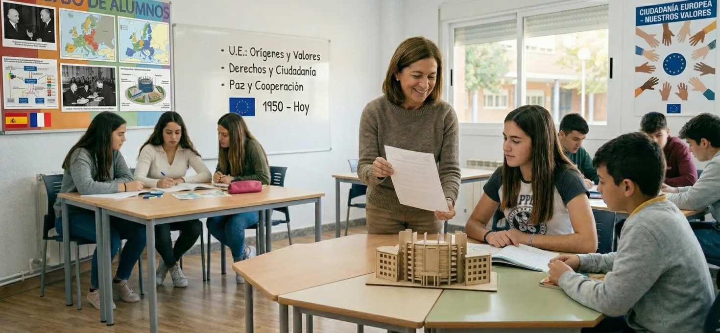 La Comunitat Valenciana estrenará una nueva asignatura sobre la Unión Europea en Bachillerato