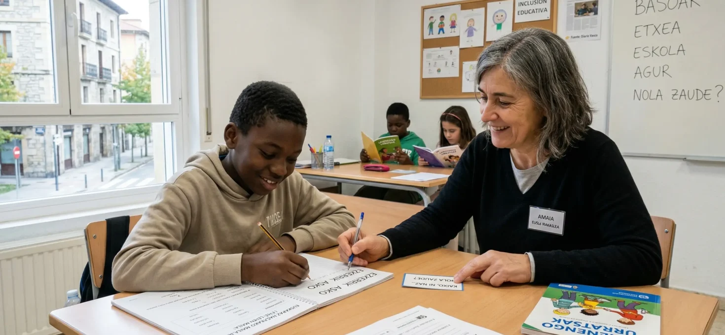 Eusle, mejora el programa pensado para que el alumnado extranjero aprenda euskera
