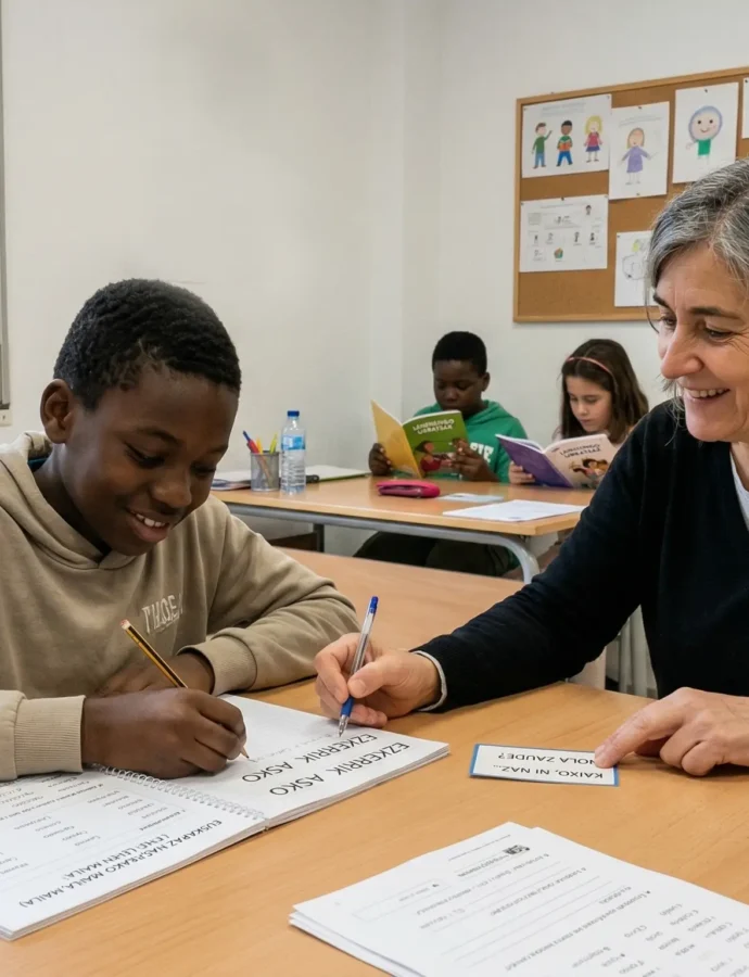 Eusle, mejora el programa pensado para que el alumnado extranjero aprenda euskera
