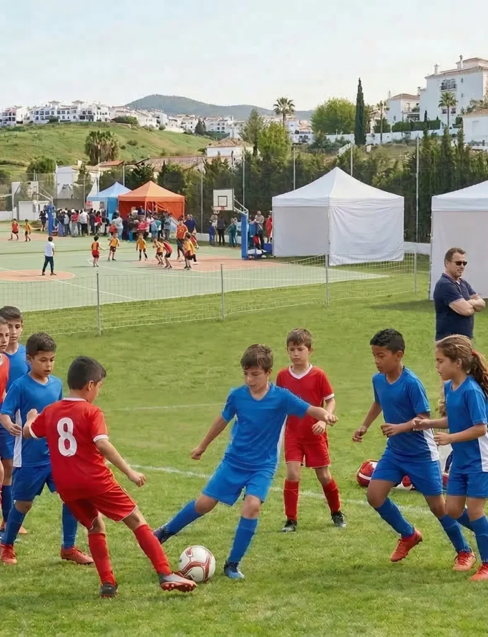 Evento deportivo infantil combate la obesidad y el exceso de pantallas