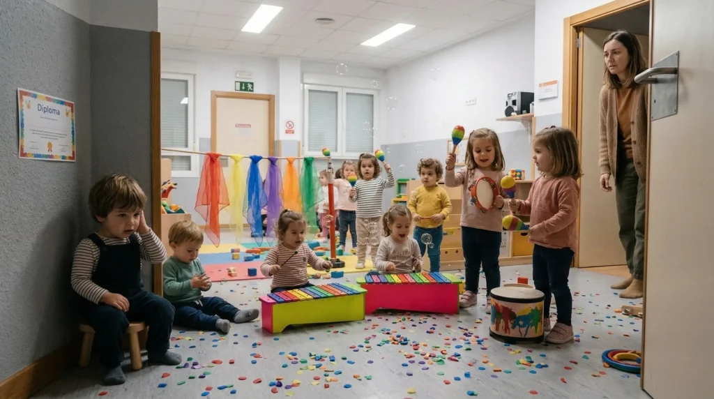 Exceso de estímulos en un aula de educación infantil