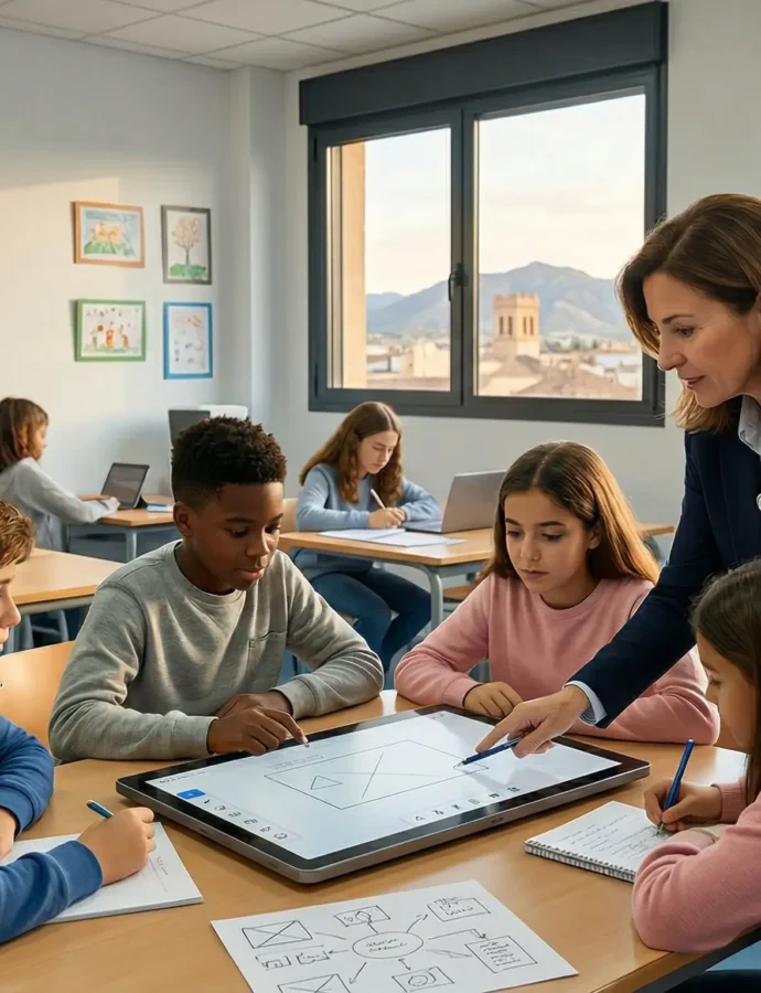 La inteligencia artificial mejora el aprendizaje solo si hay supervisión docente, según la OCDE