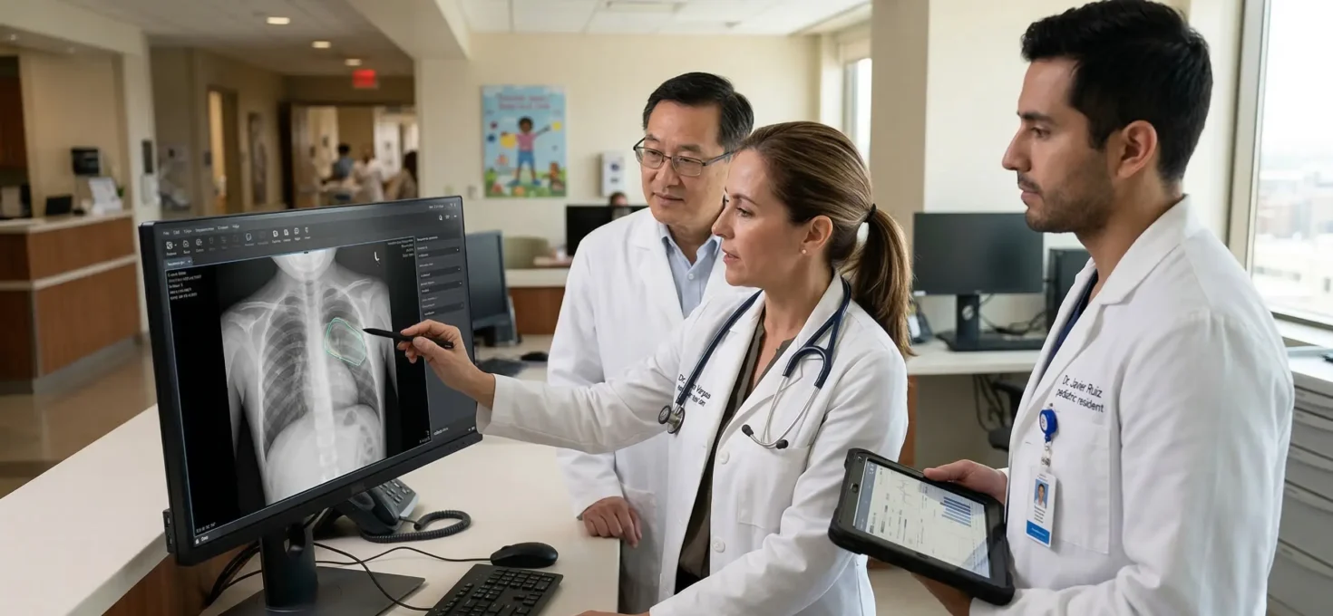 Inteligencia artificial en pediatría: hospitales europeos ya la usan para mejorar diagnósticos infantiles