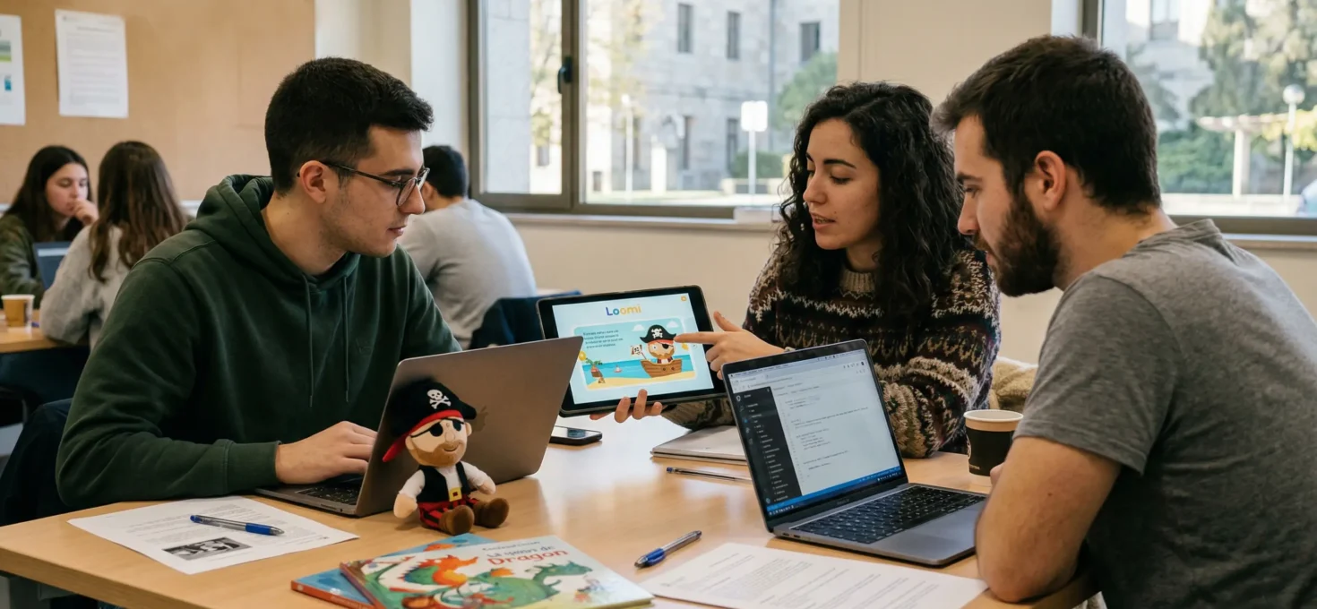 Loomi: la IA que convierte el aprendizaje en cuentos personalizados y conquista a la Universidad de Vigo