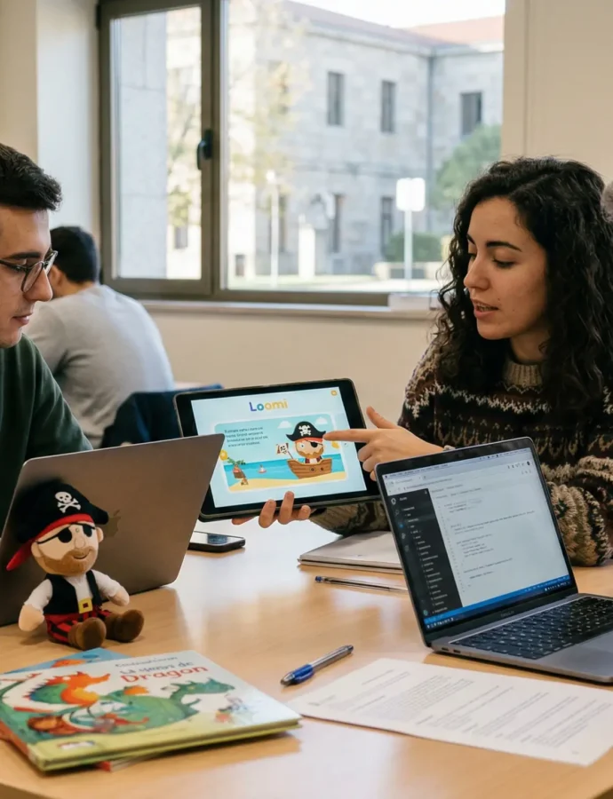 Loomi: la IA que convierte el aprendizaje en cuentos personalizados y conquista a la Universidad de Vigo