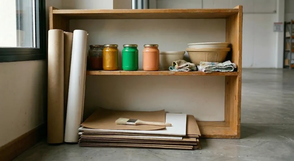 Materiales para pintar con los dedos