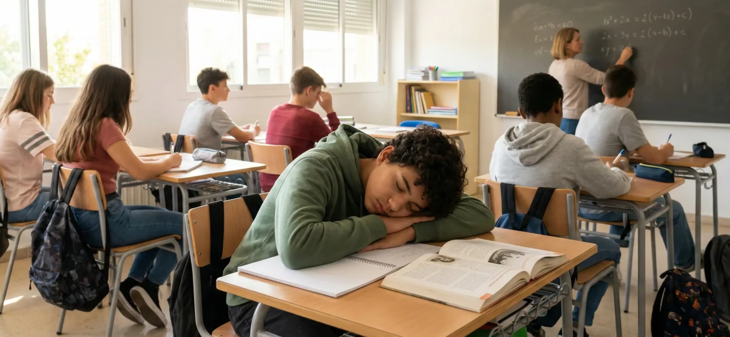 Confirmado: los horarios de sueño irregulares afectan al rendimiento escolar incluso sin dormir menos horas