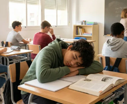 horarios-sueno-irregulares-rendimiento-escolar