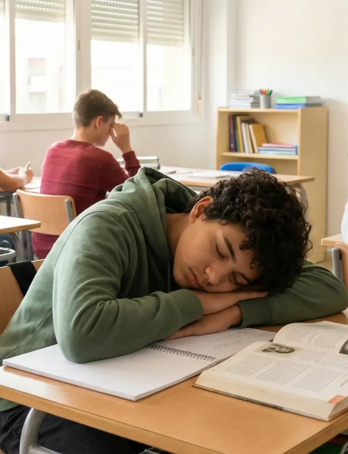 Confirmado: los horarios de sueño irregulares afectan al rendimiento escolar incluso sin dormir menos horas