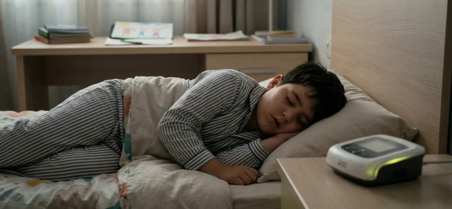 La obesidad infantil aumenta el riesgo de apnea del sueño y afecta al desarrollo del niño