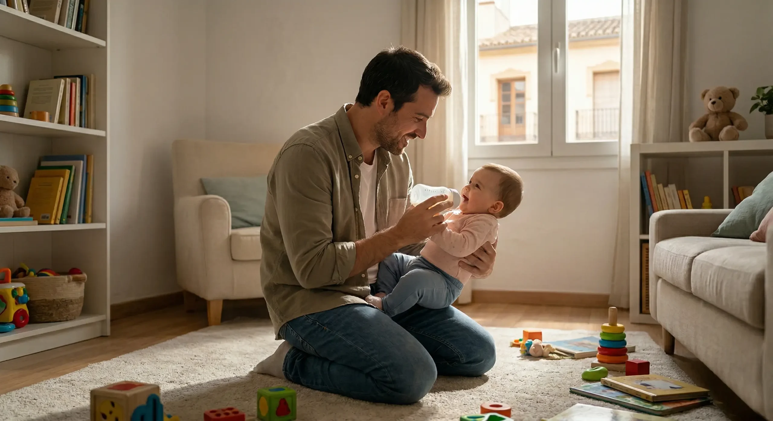 Padres implicados: cómo cuidar a los hijos transforma el cerebro y las hormonas