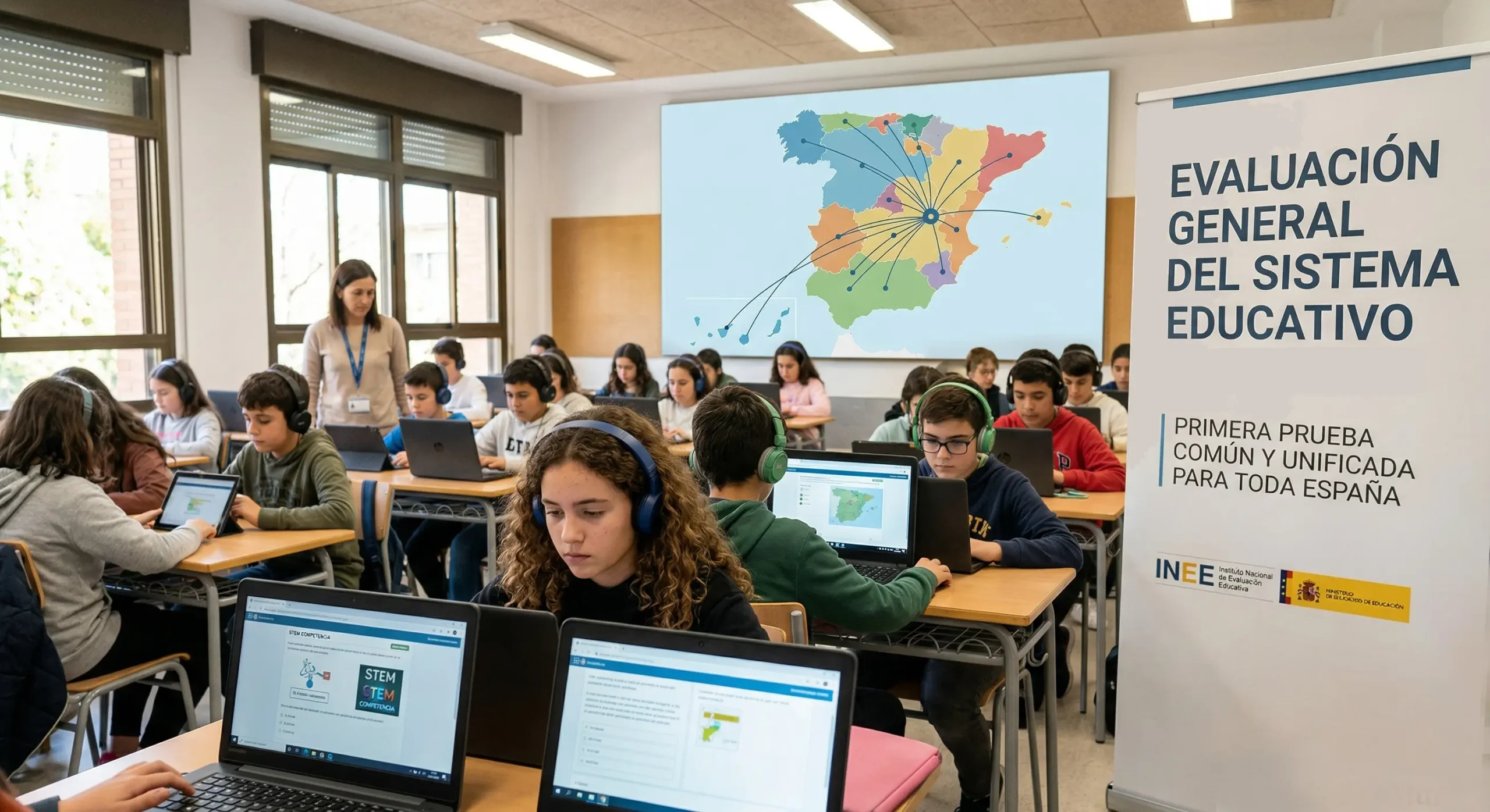El Gobierno evalúa a 44.000 alumnos de 12 años con una prueba común en toda España