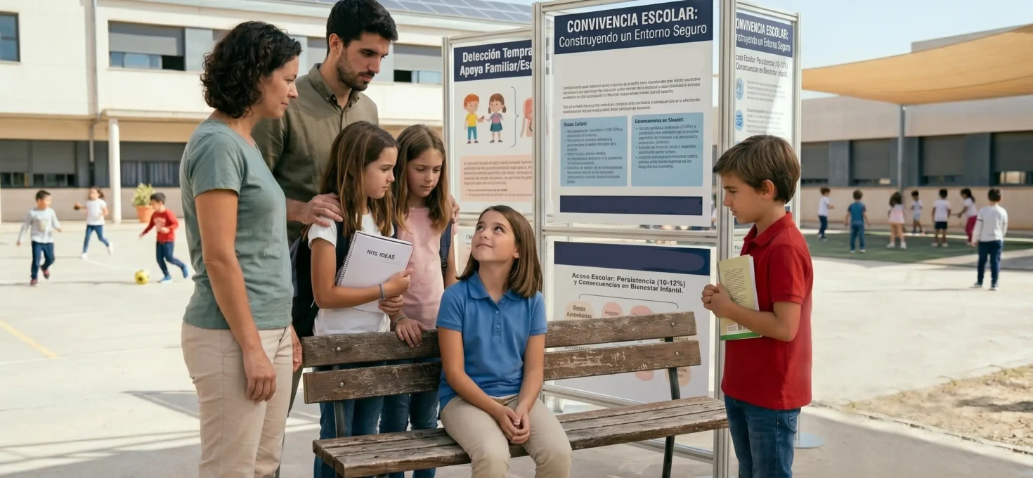 El acoso escolar sigue afectando a más del 10% del alumnado en España