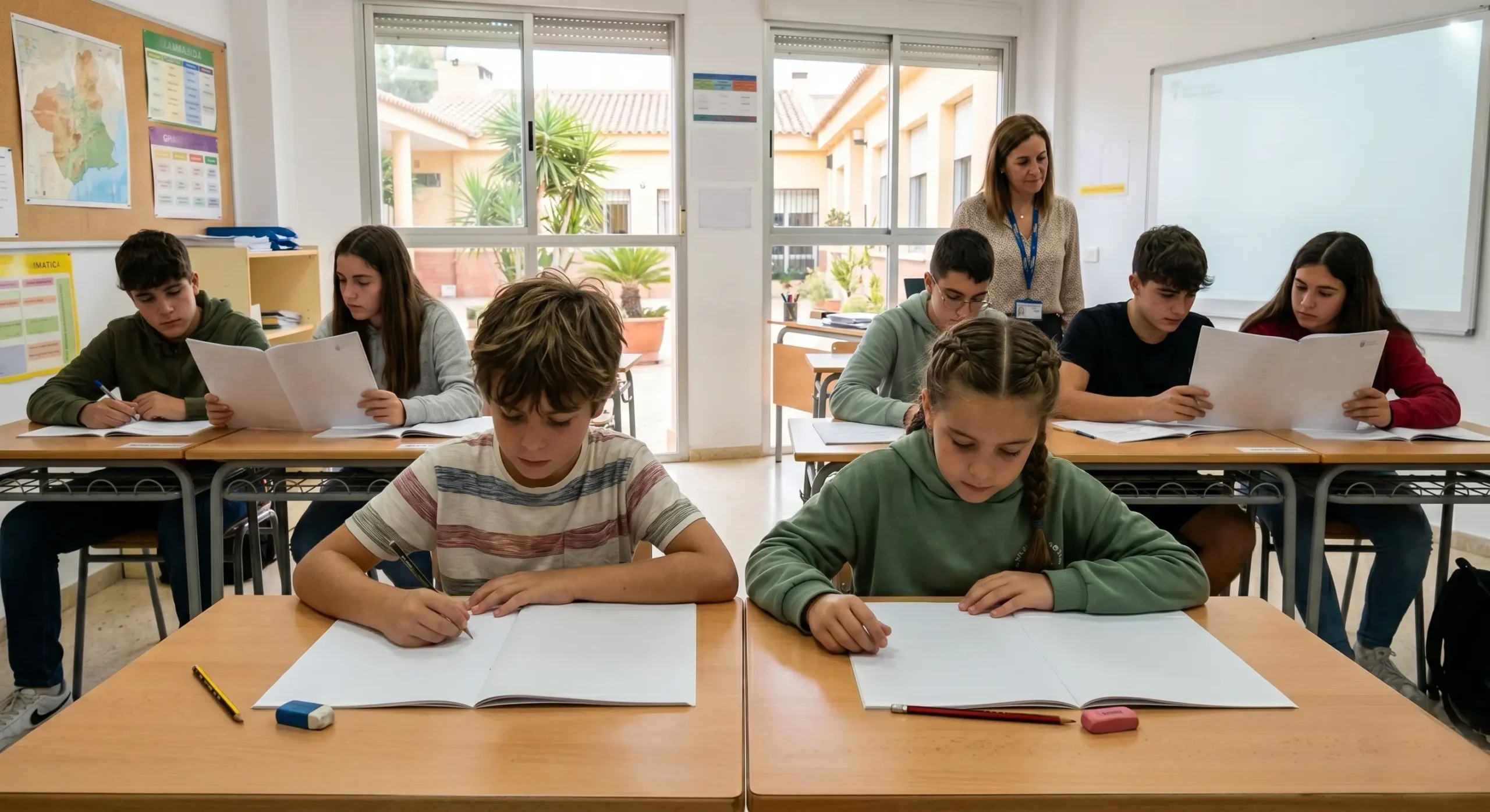 Educación realiza evaluación del nivel de Lengua y Matemáticas en Primaria y ESO en la Región de Murcia