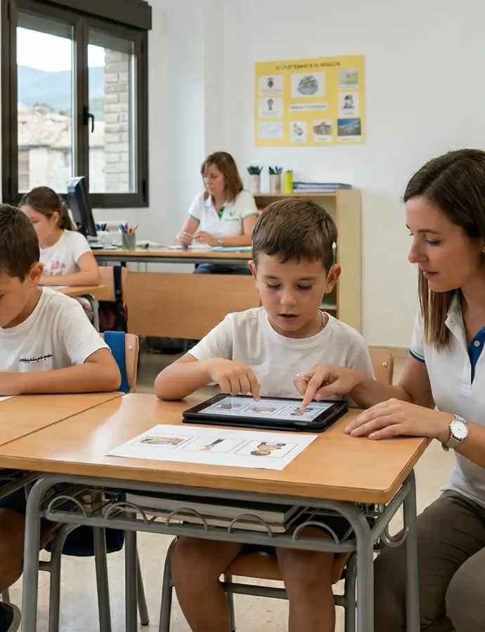 La inclusión entra en el aula: apoyo especializado sin salir del colegio