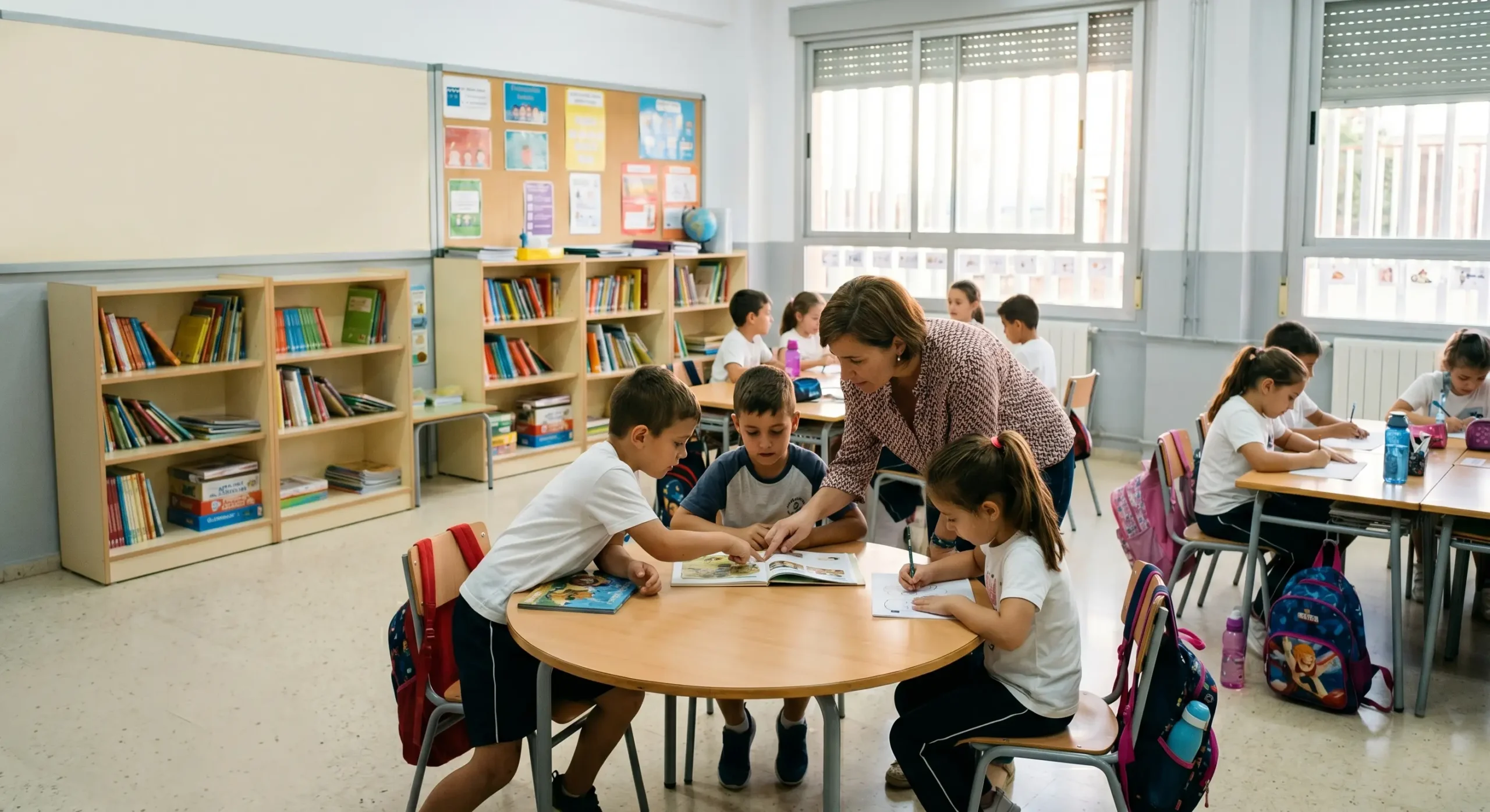 La nueva ley educativa reducirá las horas de clase de los profesores y el número de alumnos por aula