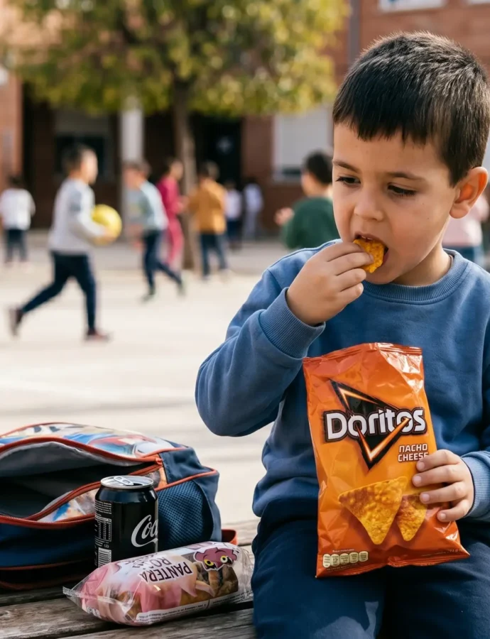 El consumo de ultraprocesados en la infancia se asocia a peor rendimiento cognitivo en edad escolar