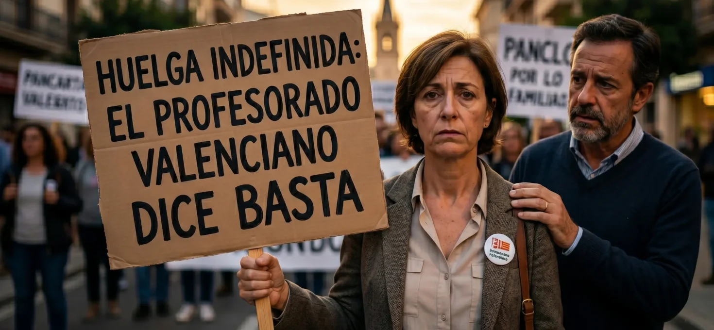 Educación trabaja en una oferta salarial para frenar la huelga de profesores en Alicante