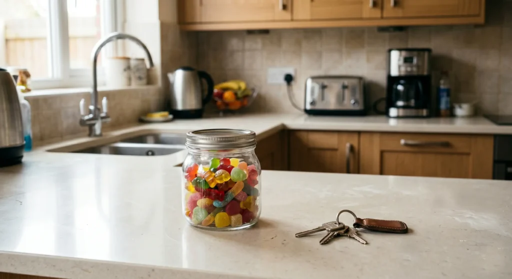 Gominolas con CBD en formato atractivo para los niños y a su alcance