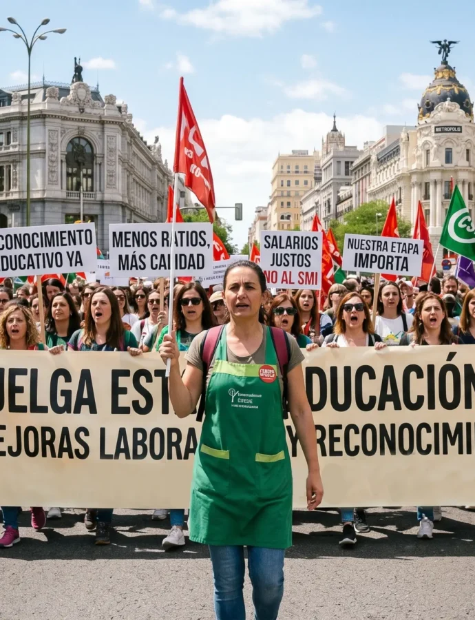 Huelga en las escuelas infantiles de 0 a 3 años en toda España: qué reclaman y cómo puede afectar a las familias