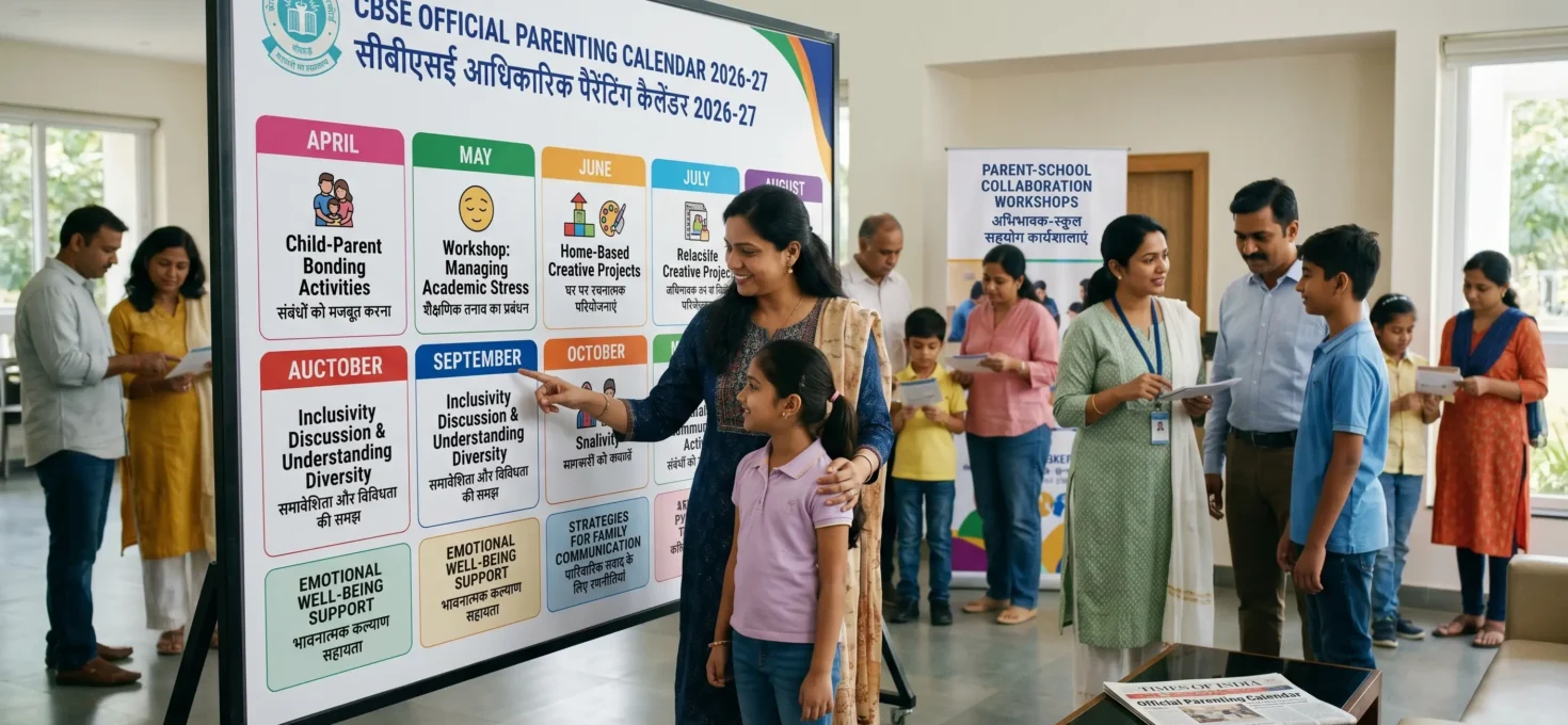 India crea un “calendario parental” oficial para implicar más a las familias en la educación