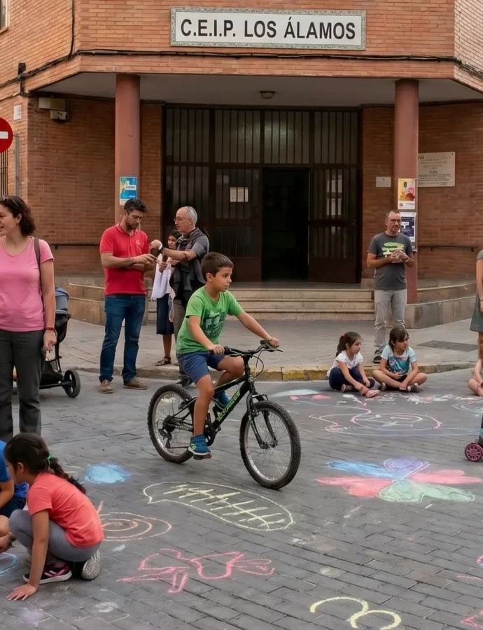 Murcia se suma a Streets for Kids, modificando su traza urbana en pos de la infancia